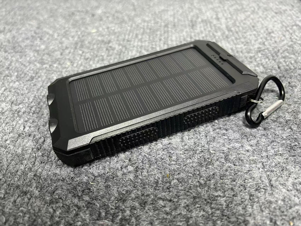 Portable power bank with a camping light